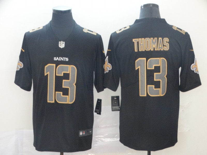 Nike Saints 13 Michael Thomas Black Impact Rush Limited Jersey,We sell and wholesale Nike Saints 13 Michael Thomas Black Impact Rush Limited Jersey on line form chian!